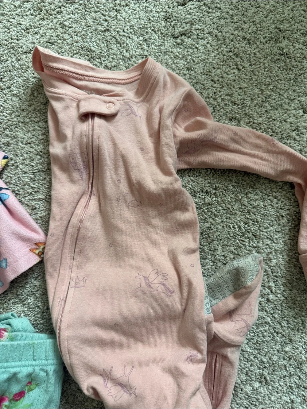 Toddler 3T Girls Mixed Character Pajama Set Bundle
